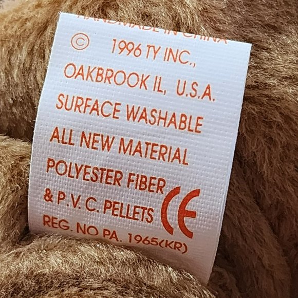 Set Of 3 Vintage Ty Original Beanie Baby 1999 and 1997 - Stuffed Animal Bear - Picture 5 of 16